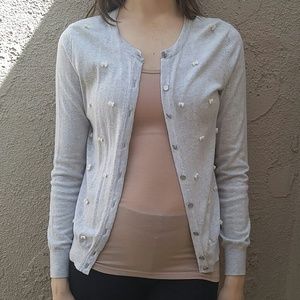 LAST CHANCE 🎉 Grey cardigan with bows